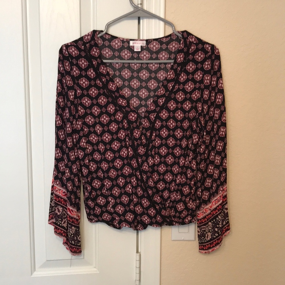 Bell Sleeve bohemian Top